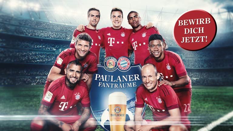 Paulaner und der FC Bayern München - FANTRÄUME. Bewirb Dich jetzt – für das Saisonfinale Deines Lebens!