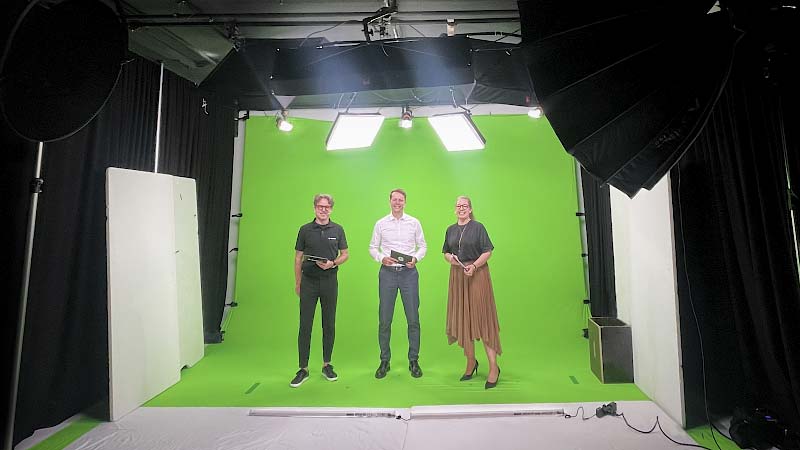 Sandvik - Virtual Studio - Livestream Studio Produktion Sandvik - Virtual Studio - Livestream Studio Produktion